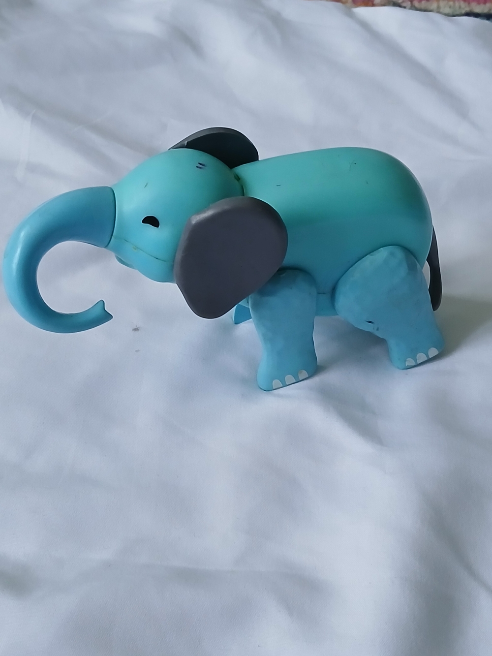 Vintage Fisher Price little people blue elephant for Circus